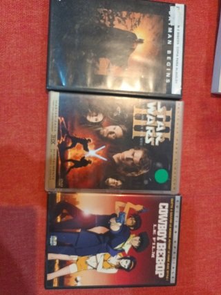 Pack 3 Películas DVD: Batman, Star Wars, Cowboy Be