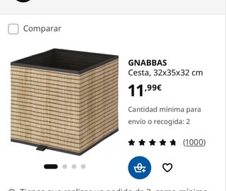 Estantería Kallax Ikea Blanca SIN ESTOS CAJONES
