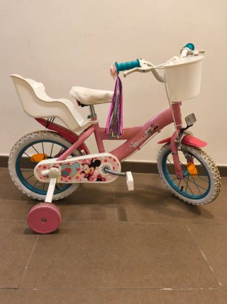 Bicicleta Infantil Huffy Disney 14" Rosa