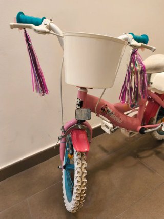 Bicicleta Infantil Huffy Disney 14" Rosa