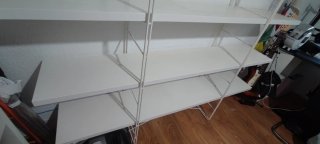 Estantería Ikea Blanca Metálica  Enetri