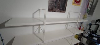 Estantería Ikea Blanca Metálica  Enetri
