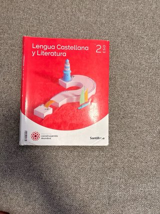 Libros 2 ESO subrayados y escritos