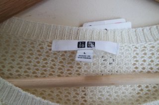 Jersey Uniqlo Beige Talla L