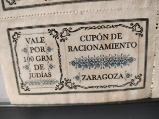 Cartillas Raciones Españolas 1942