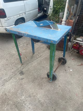 Mesa circular para obra a 380w