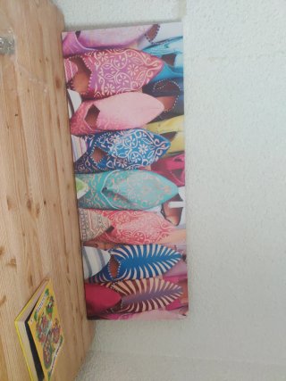 Cuadro Decorativo Zapatillas Marroquíes