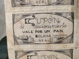Cartillas de Raciones Españolas 1941