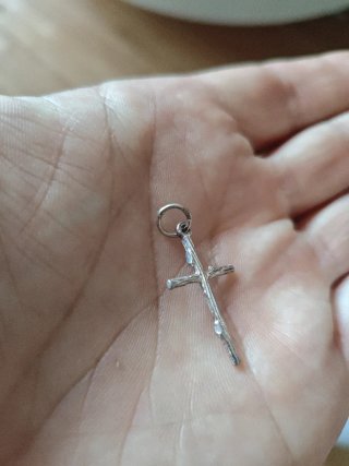 Colgante Cruz Plata