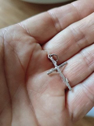 Colgante Cruz Plata