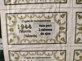 Cartillas de raciones Españolas