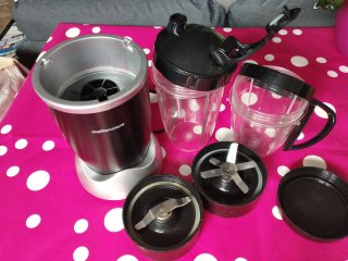 Batidora Mellerware Smooth Black 1000W