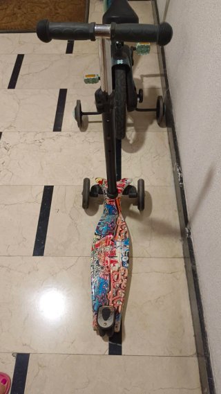 Lote bici infantil y patinete