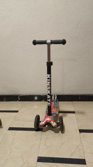 Lote bici infantil y patinete