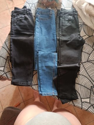Pack 3 Pantalones Pitillo Talla 32