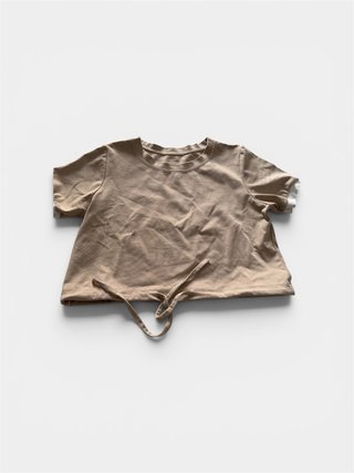 Completo T-shirt e Pantalone Beige Taglia Unica
