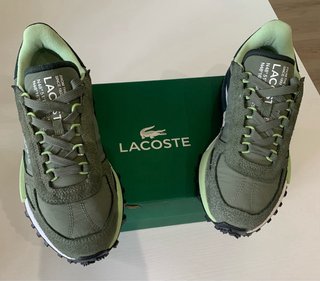 Zapatillas Lacoste Active Elite T 42 Color Verde.