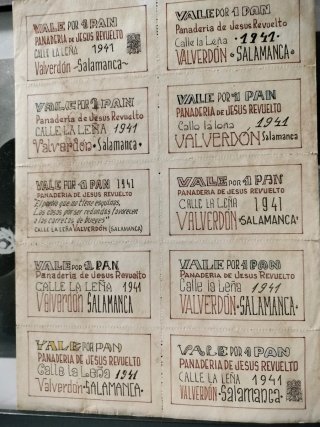 Cartillas de raciones Españolas División Azul