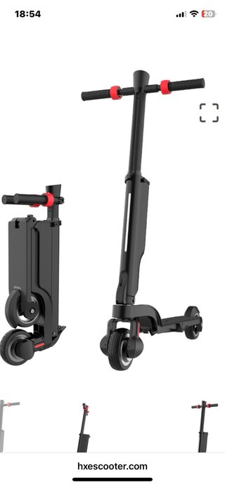Patín Eléctrico Plegable HX X6 con Asiento