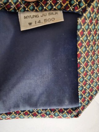 Corbata 100% Seda Vintage