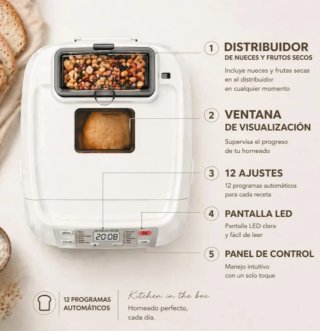 Panificadora Kitchen in the box KBM18