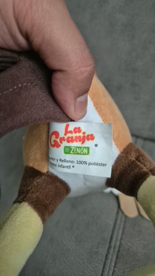 Peluche Gallo Bartolito La Granja De Zenón