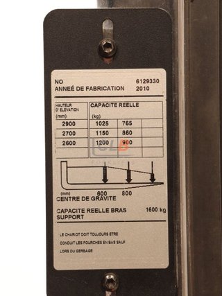 Ref. M-5483 Apilador Eléctrico BT SWE 120 L Staxio