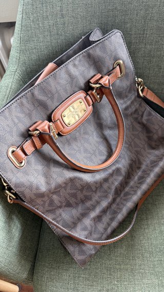 Bolso Michael Kors Marrón Monogram
