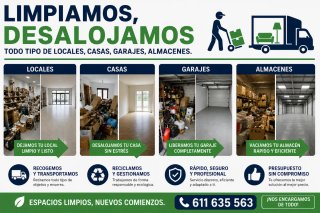 Desalojos i limpieza