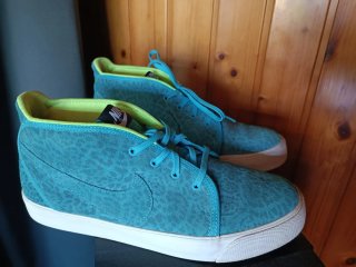 Nike Toki Talla 42 azul leopardo