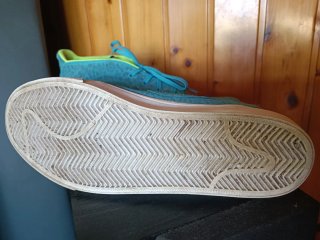 Nike Toki Talla 42 azul leopardo