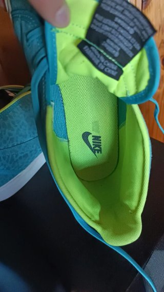 Nike Toki Talla 42 azul leopardo