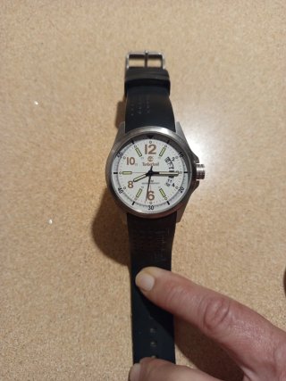 Reloj Timberland Hombre Negro/Plata