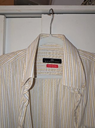 Camisa Balenciaga Rayas Talla XL