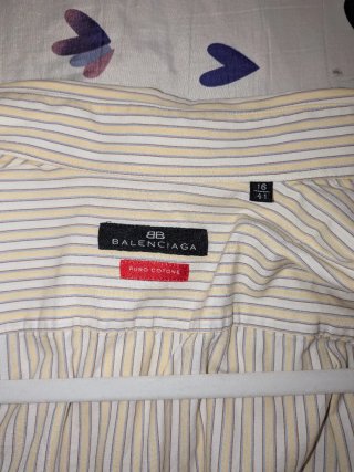 Camisa Balenciaga Rayas Talla XL