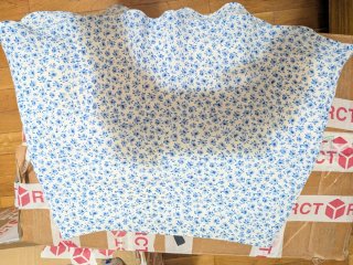 Falda corta estampada floral