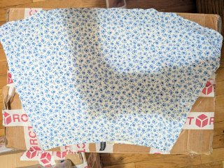 Falda corta estampada floral