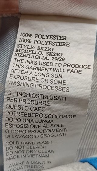 Costume da bagno Sundek uomo fantasia floreale