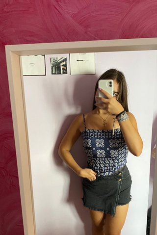 TOP TIPO PAÑUELO STRADIVARIUS