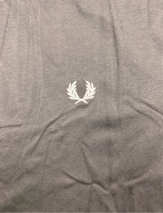 Camiseta Fred Perry Talla L Negra