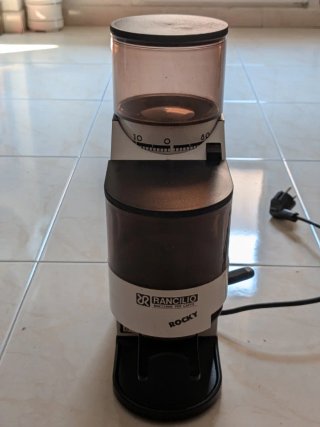 Molinillo Rancilio Rocky Blanco