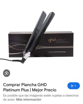Plancha GHD Platinum Plus Nueva