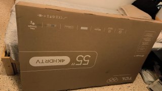 TV TCL 55 4K HDR Google TV Nueva