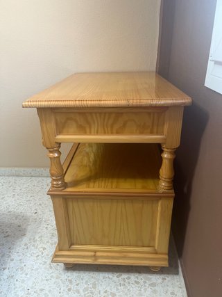 Mesa Cajonera Madera Maciza