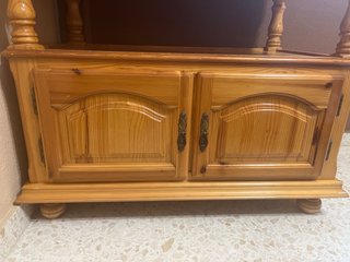 Mesa Cajonera Madera Maciza