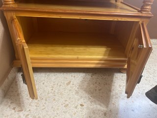 Mesa Cajonera Madera Maciza