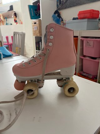 Patin de 4 ruedas rosa. Talla 37,5 decatlon