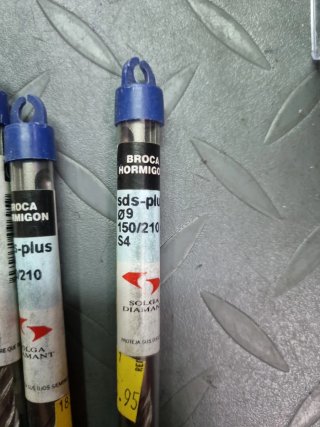 Brocas SDS 9mm y 11mm