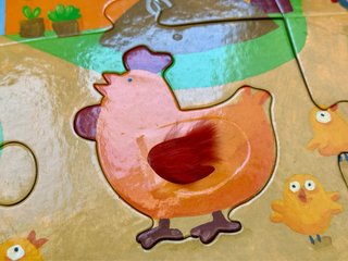 Puzzle táctil Djeco Granja 20 piezas (70x50 cm)