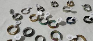 Lote 27 Anillos Acero Inoxidable